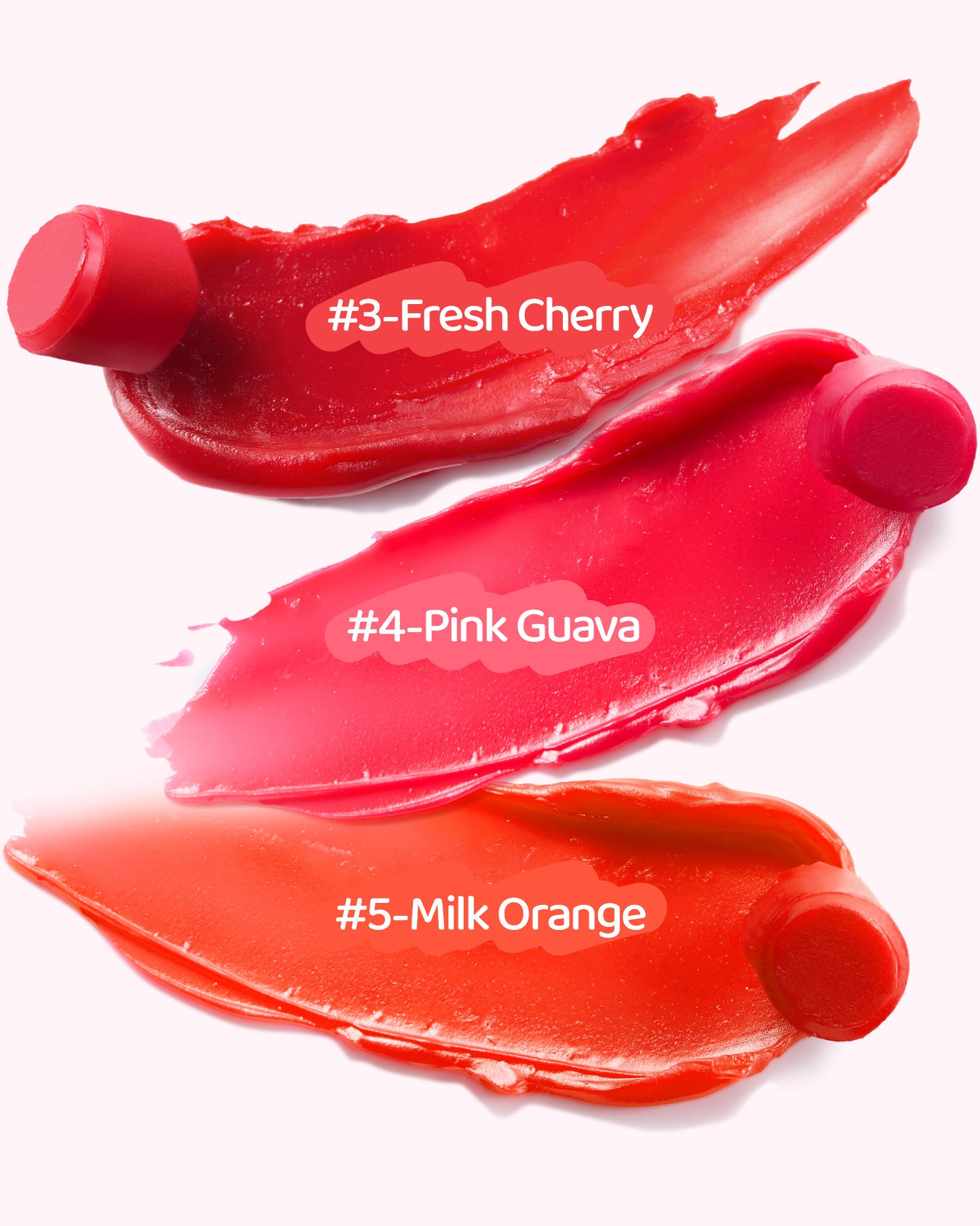 RUNBEN Kids Tinted Lip Balm,  Lips Gloss for Girls, 24H Moisturizing, Safe & Non-toxic Lipstick for Kids & Teen