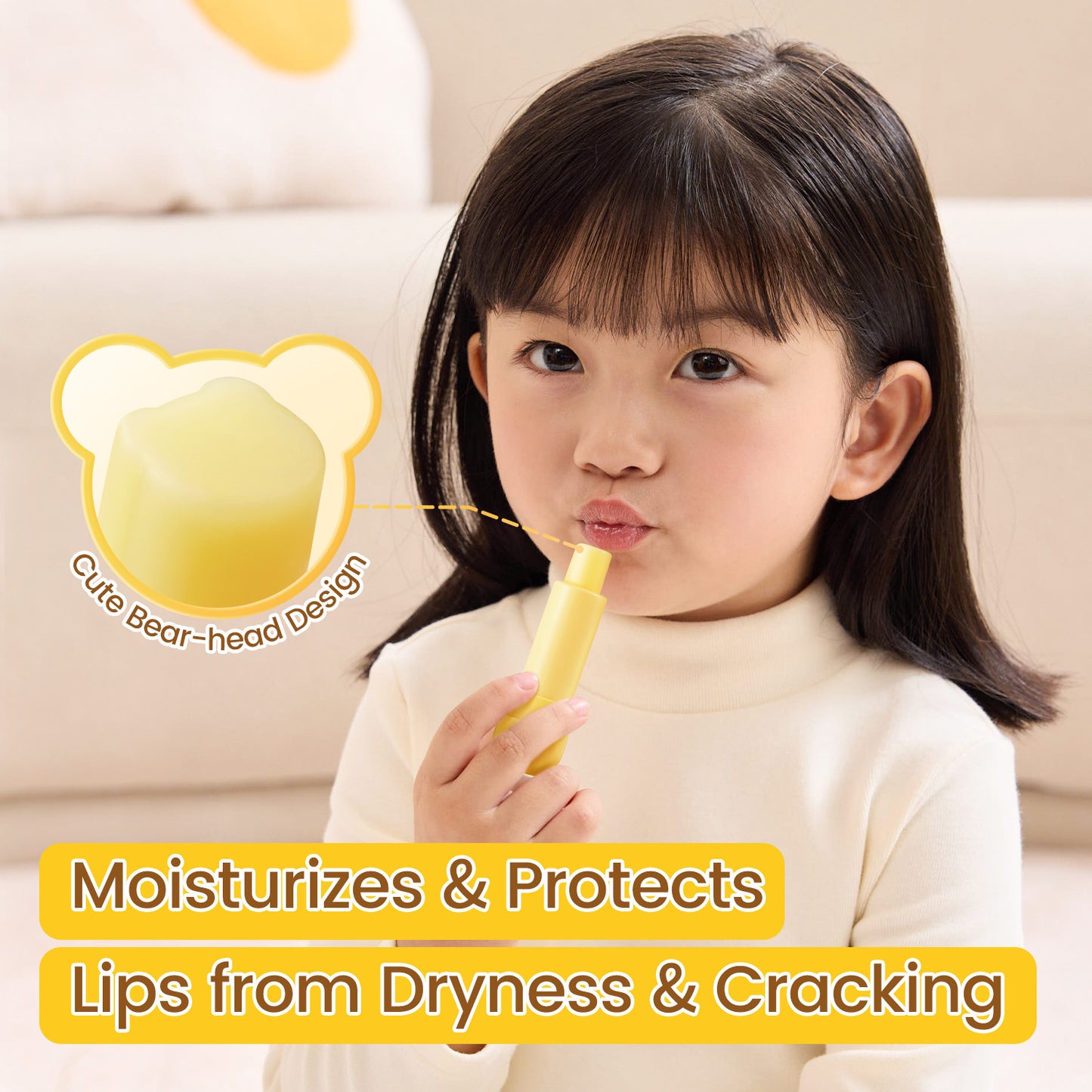 RUNBEN Moisturize Kids Lip Balm