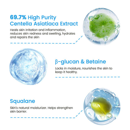 RUNBEN Baby Face Gel Cream with Centella Asiatiaca