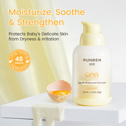 RUNBEN Egg Yolk Oil Advanced Care Cream-Lightweight