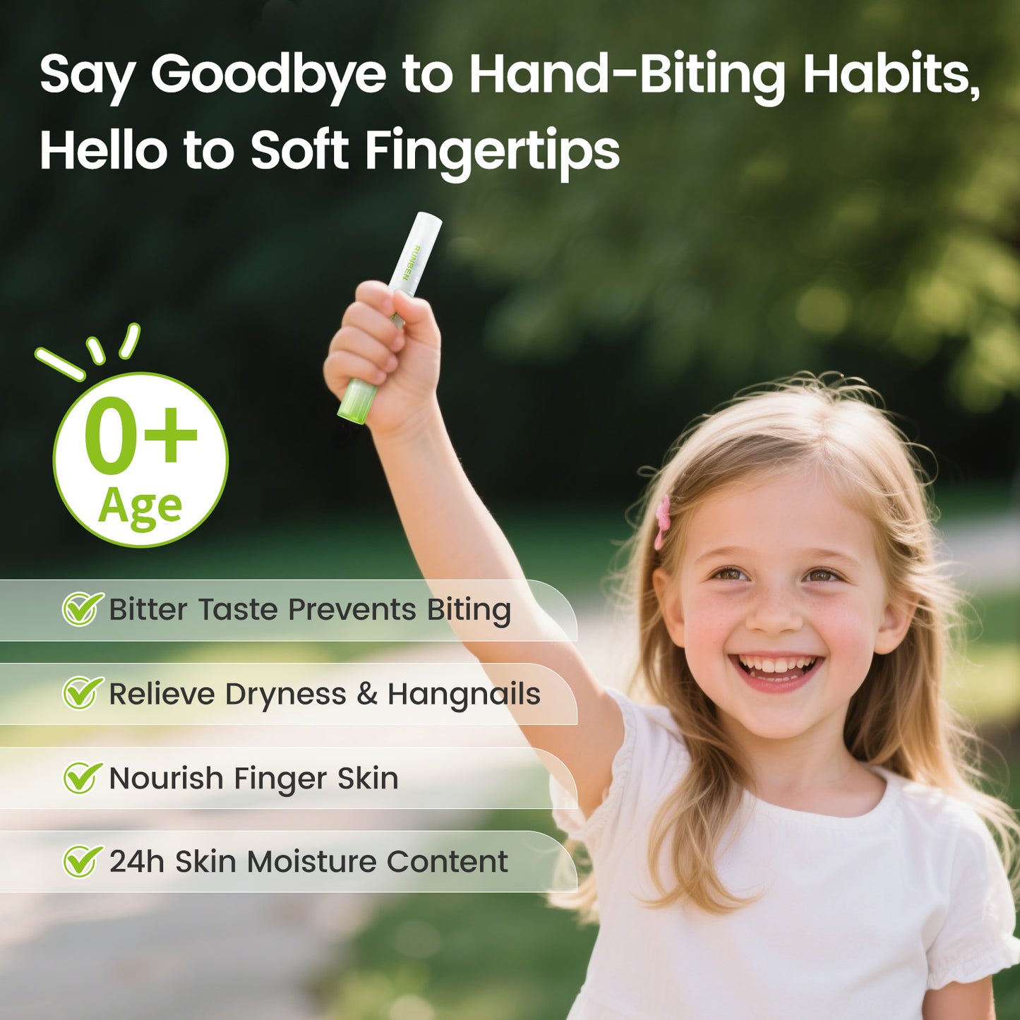 RUNBEN Nail Biting Treatment for Kids & Baby