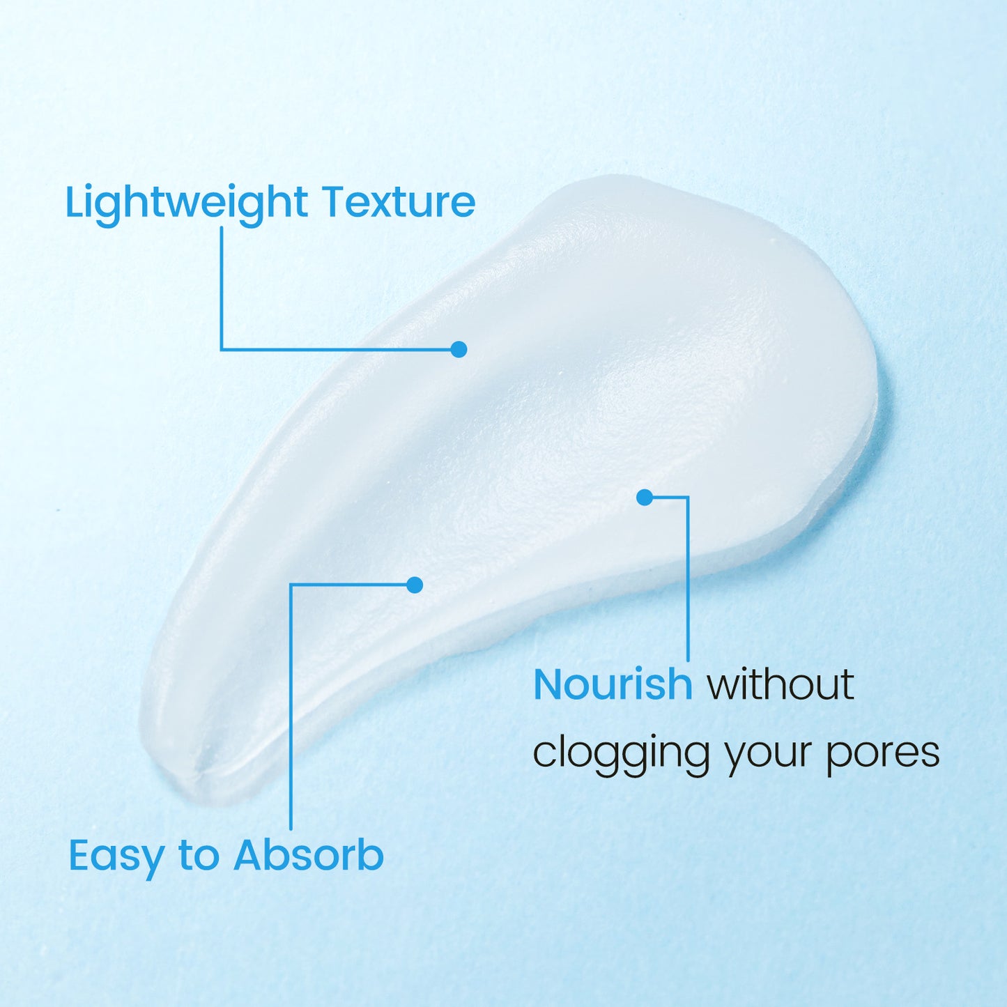 RUNBEN Baby Face Gel Cream with Centella Asiatiaca