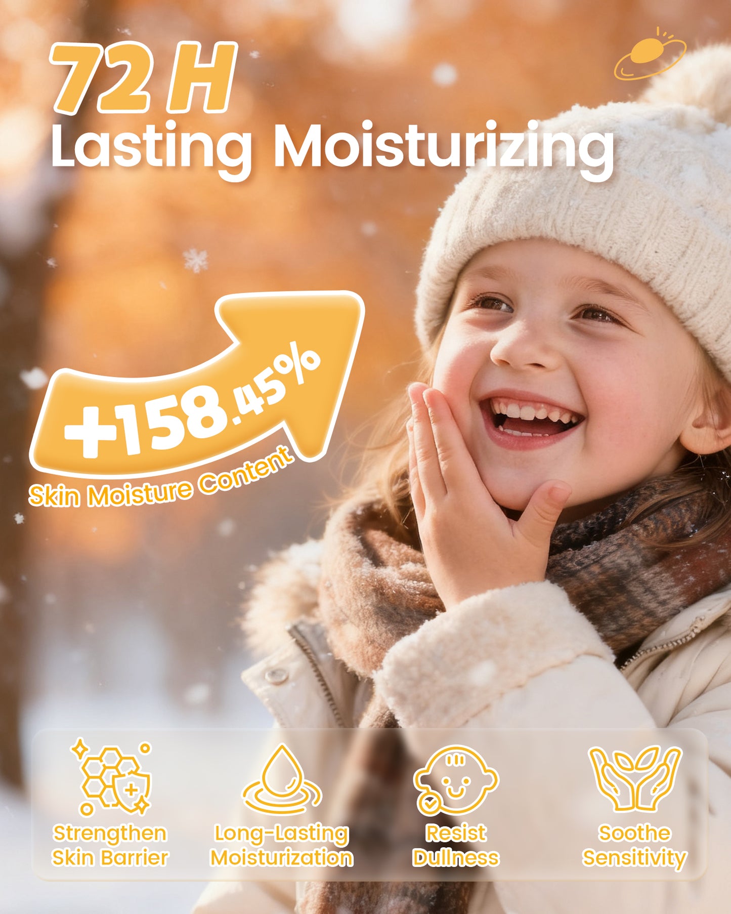 RUNBEN Baby Rich Nourishing Face Stick - with Egg Yolk Oil