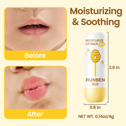 RUNBEN Moisturize Kids Lip Balm