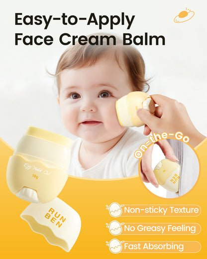 RUNBEN Baby Rich Nourishing Face Stick - with Egg Yolk Oil